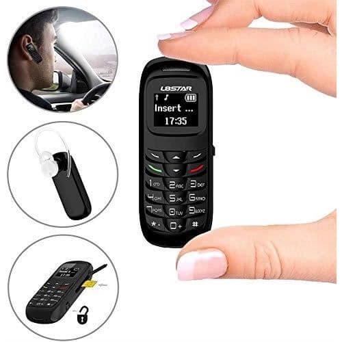 L8Star BM70 Minitelefon - Svart - Olåst - Kompakt