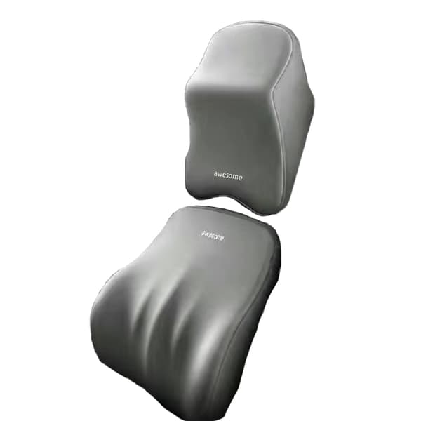 Auton niskatuki ja ristiselän tuki, musta Grey