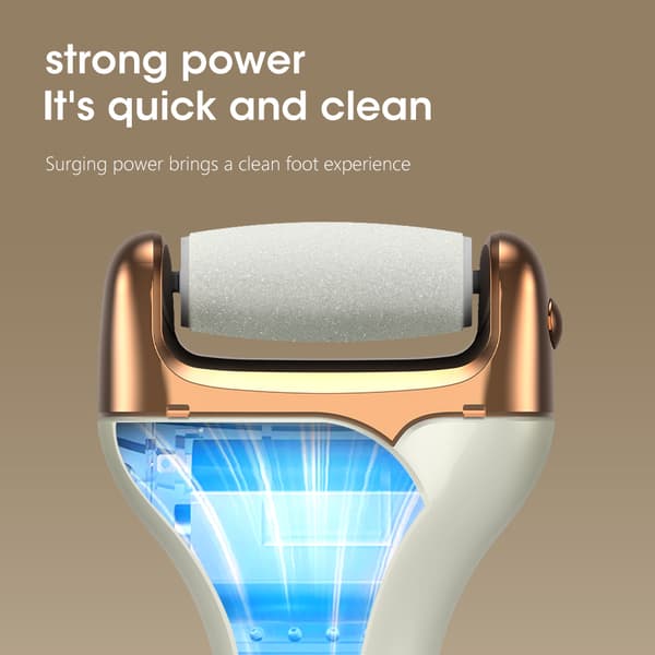 Electric Foot File for Pedicure - Rechargeable