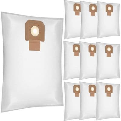 10-pack dammsugarpåsar för Bosch Professional GAS 35 L AFC/L SFC+/M AFC