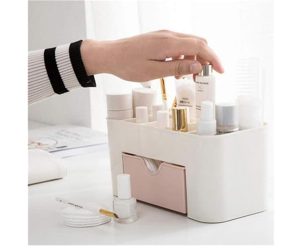 Makeup Organizer, Badeværelse Kosmetik Organizer/Box, Makeup Opbevaringsskuffer