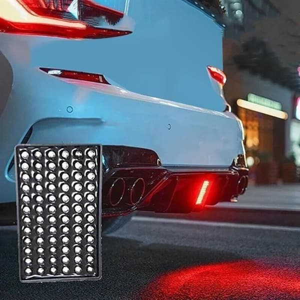 LED-bremselys til F1-kørerlys LED-bremselys kofangerdæksel førerlampe til BMW til Benz Universal bilmodel
