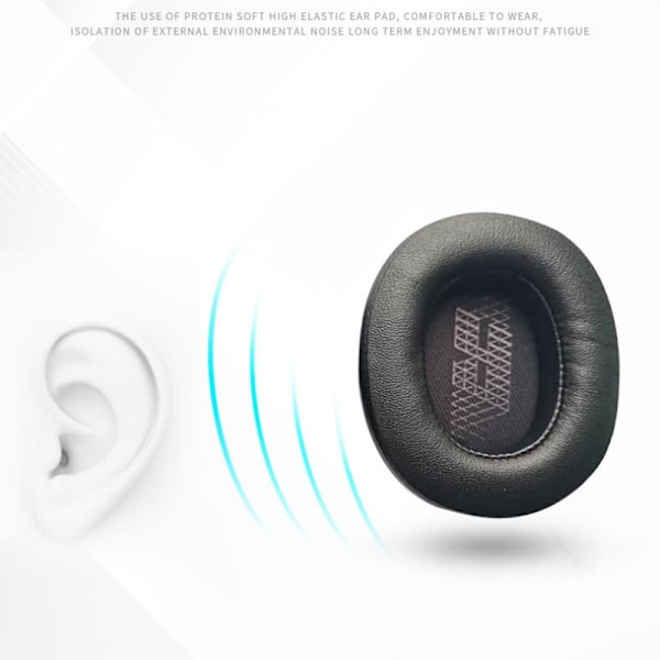 Ørepuder til JBL Live 500BT Sort