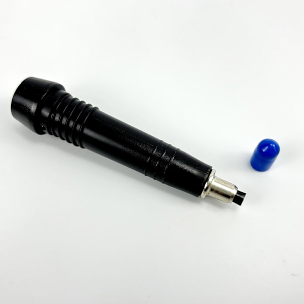 Tungsten steel tips for trekking pole 4-pack Black