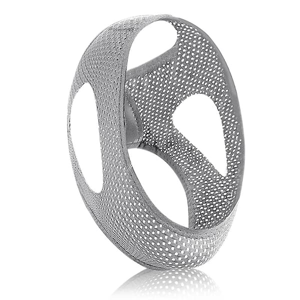 Breathable Chin Strap, Adjustable Chin Support Band Grey