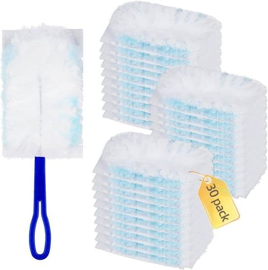 30 Swiffer magnetiske støvklude med 1 håndtag