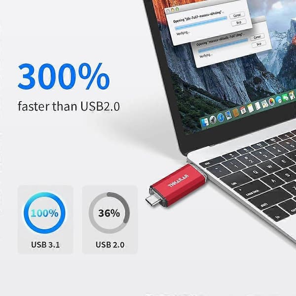32GB Fat32 USB C Flash Drive OTG Hög Hastighet för Lagring av Data-USB 3.1 Minne C
