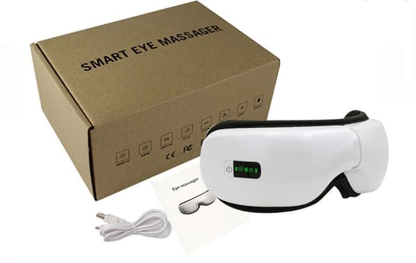 Eye Massager - Eye Massager with Built-in Music Therapy White