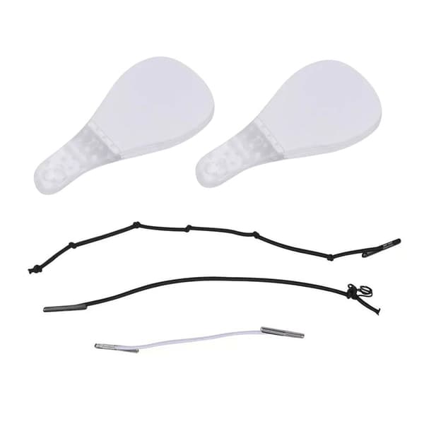 Transparent Face Tape with Elastic Bands - 40-pack