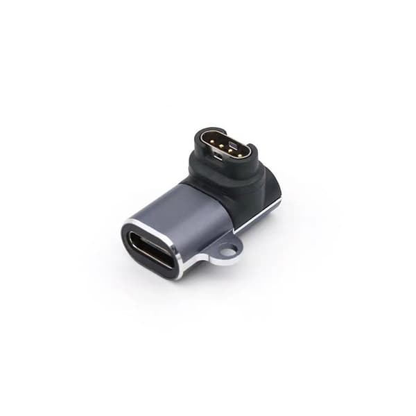 TYPE-C to Garmin Watch Adapter Standing Curved - 2-pack - Charge your Garmin smoothly