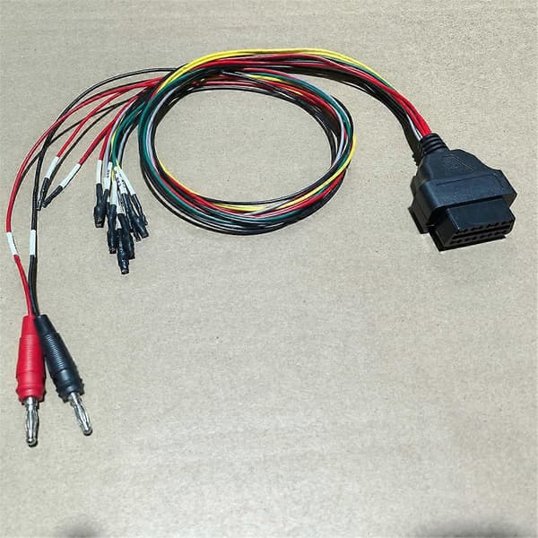OBD2 Diagnostisk Adapter OBD Breakout Tricore Kabel ECU Pinout Kabel 12V Switch