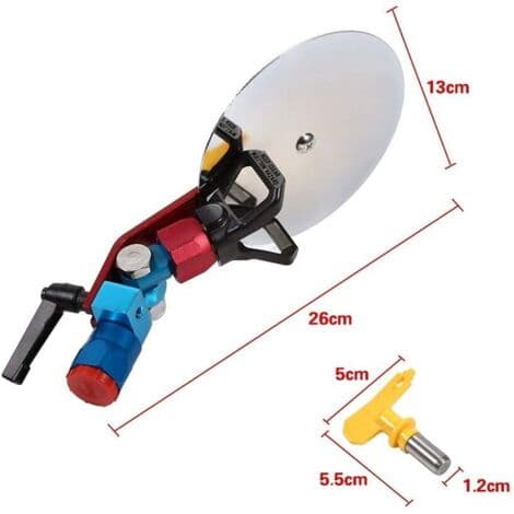 Spray Guide Tool - Universal Spray Guide Tool til 315 Airless Maling Sprøjte 7/8 Tommer