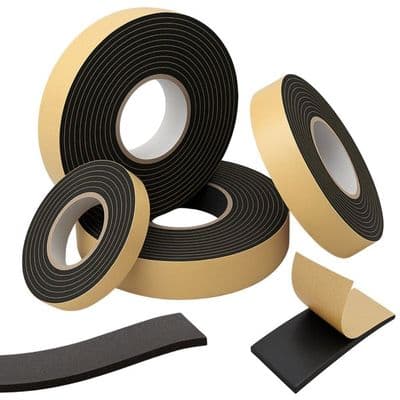 10m tätningslist - 20mm x 5mm - EPDM-gummi