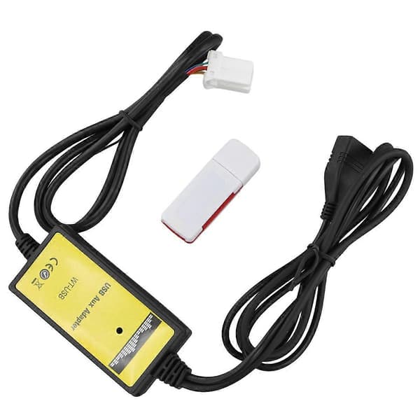 Bil MP3 Ljud Interface AUX USB Adapter CD-växlare för Honda Accord 2003 2004 2005 2006 2007 2008 20
