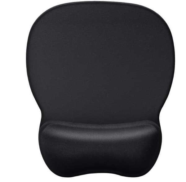 Ergonomic Mouse Pad with Wrist Rest Black Grey