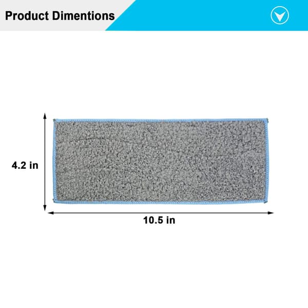 iRobot Braava Jet m6/6012/6110/6112 Vaskbare moppepuder 8-pak Grå