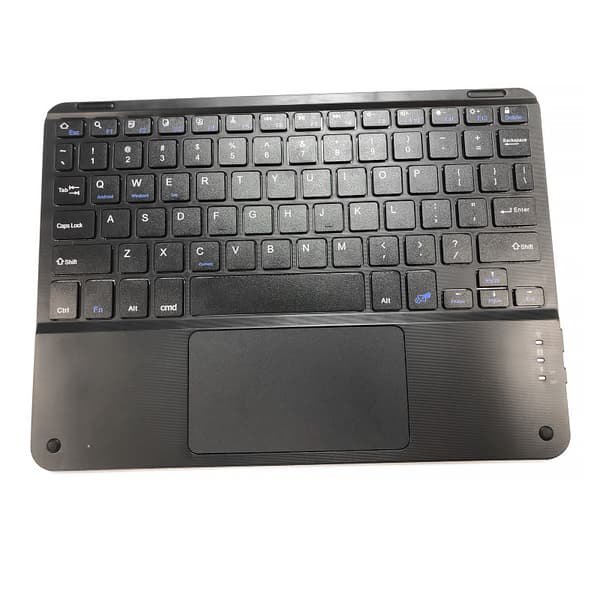 Wireless Keyboard with Touchpad for Tablets Black L Black