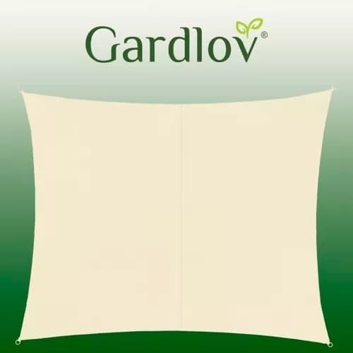 Solseil / Seilduk - Vanntett - 2x3 m - 180g/m2