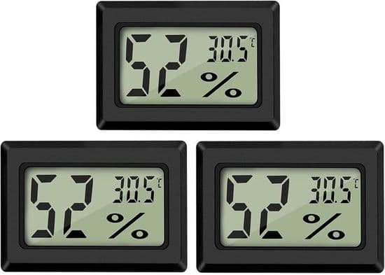 Mini digitalt termometer hygrometer -50~70℃ - 10%~99% RF - Nøyaktighet ±1,0°C