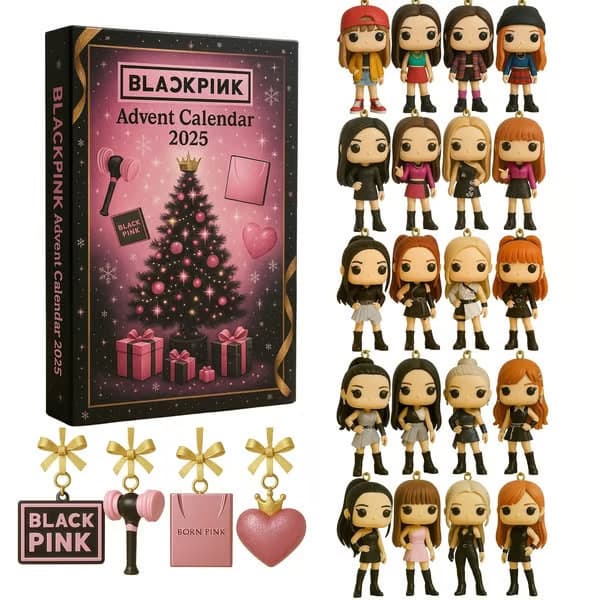Black Pink 2025 Joulukalenteri.z