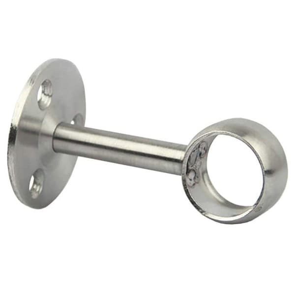 Gardinstångsfäste - HANDEIU - Rostfritt stål - 4-pack - 10 kg - Silver