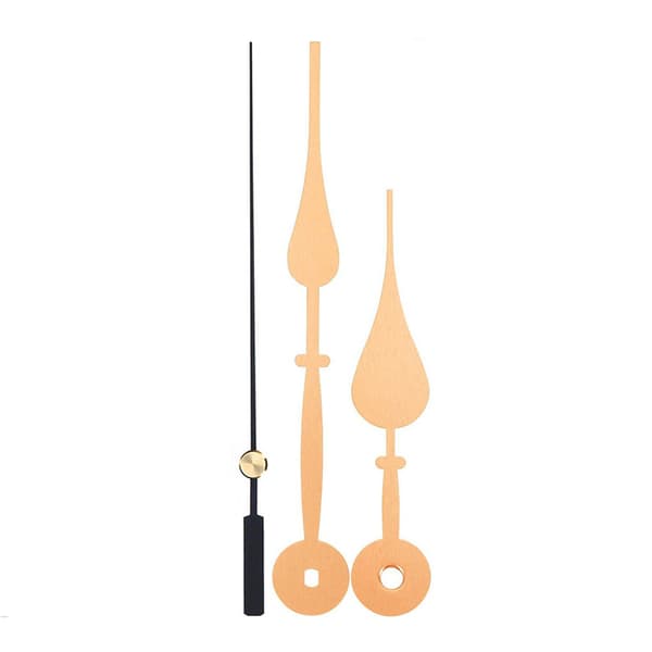 High Torque Clock Movement with Gold Hands - 20mm I-Shaft