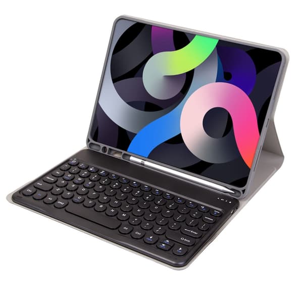 Bluetooth Keyboard Case with Mouse Compatible with Samsung Galaxy Tab A9+ 11-inch - Black