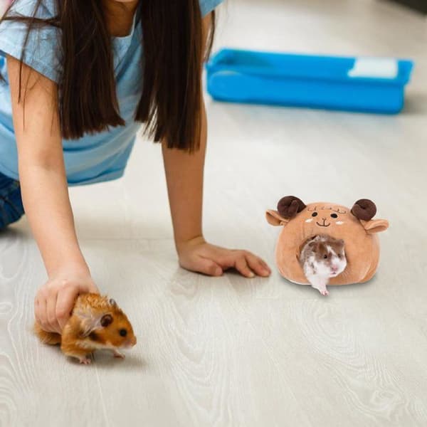 Marsvin seng, varm vinterseng for hamstere, lite vinterdyr tilbehør