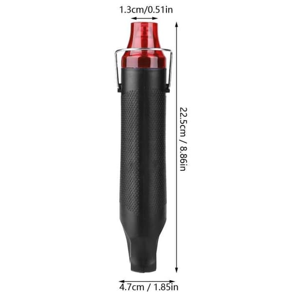 Kuumailmapuhallin - 300W - 220V EU - Tee-se-itse-työkalu - Musta