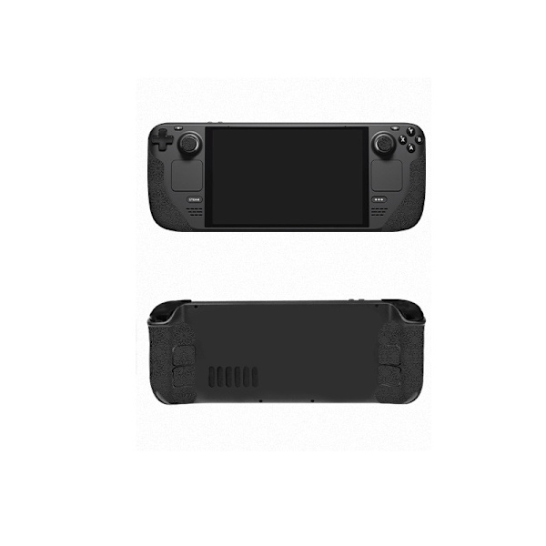 Steam Deck Skin Black Snowflake Pattern (Handle Version)