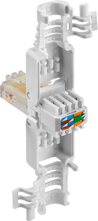 Työkaluton RJ45-liitin CAT 5e UTP suojaamaton