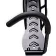 Väggmonterad cykelkrok - Fast krok - Cykelställ, Väggfäste - Svart, 2 stycken