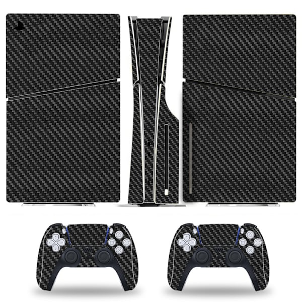 Beskyttelse for PS5 Slim Konsoll Lilla Black+Grey