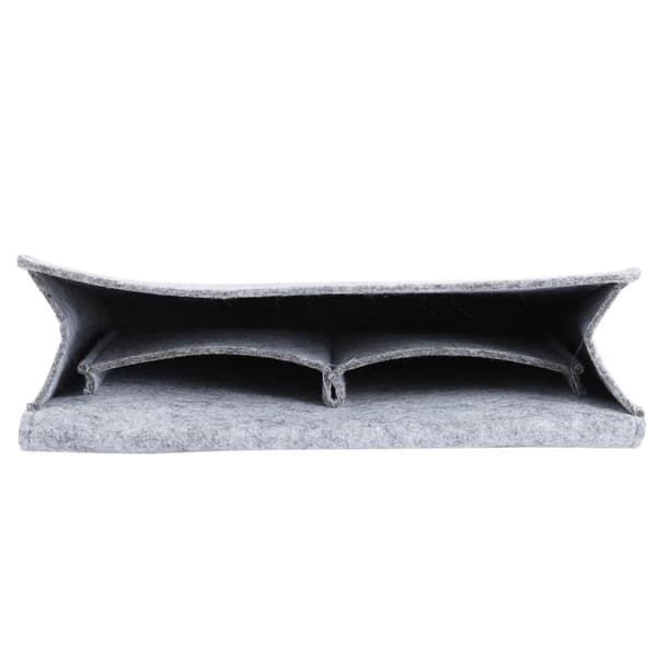 Seng- og sofaoppbevaring i filt