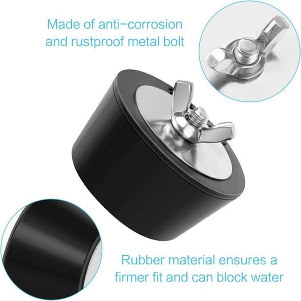 Poolplugg, 2 st pluggar för att förhindra frostskador, Poolplugg (Diameter 51mm/2\")