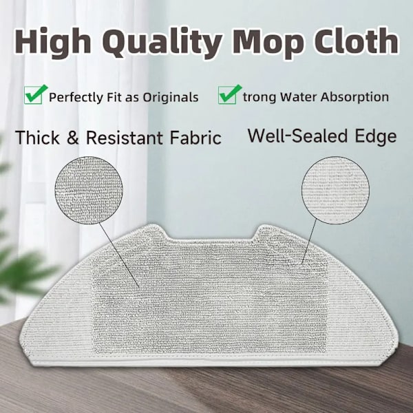 Tilbehør til Xiaomi Mi Robot Vacuum Mop 2 Lite/Mop 2 Pro