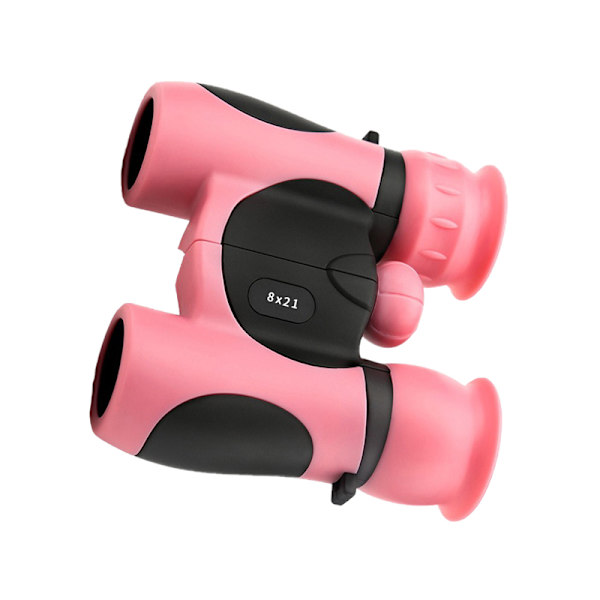 Compact 8x21 HD Binoculars Pink Pink