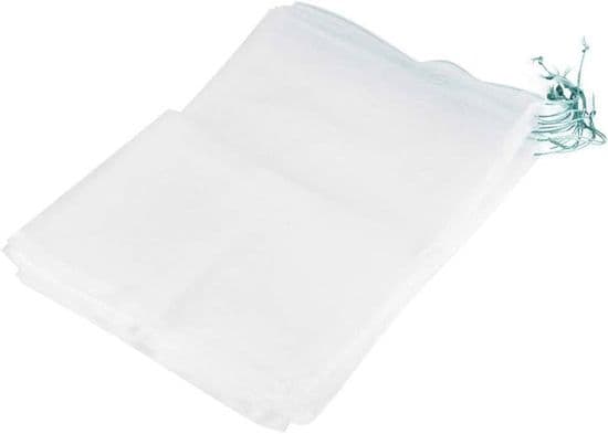 50 stk. fruktposer i netting, hagefruktposer, nylonsnor-design, 30 * 20 cm