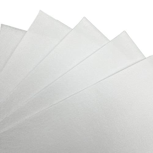 10-delars broderistabilisator för broderimaskin Vit