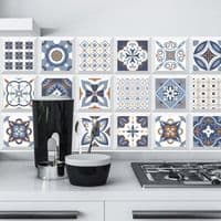 Selvklebende flisbakgrunn - 60 x 500 cm - PVC - Vanntett - Moderne stil
