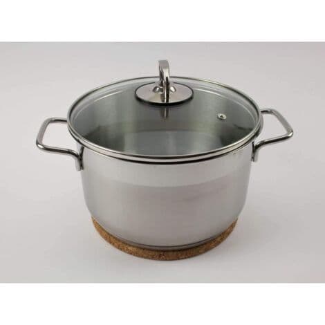 Set med 3 korkunderlägg – 19 cm diameter