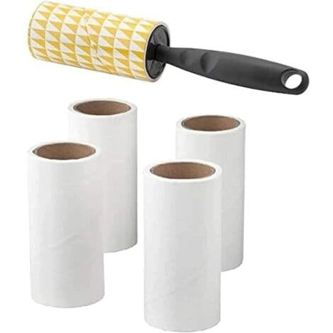 Kæledyrsplejerulle + 4 udskiftningsruller