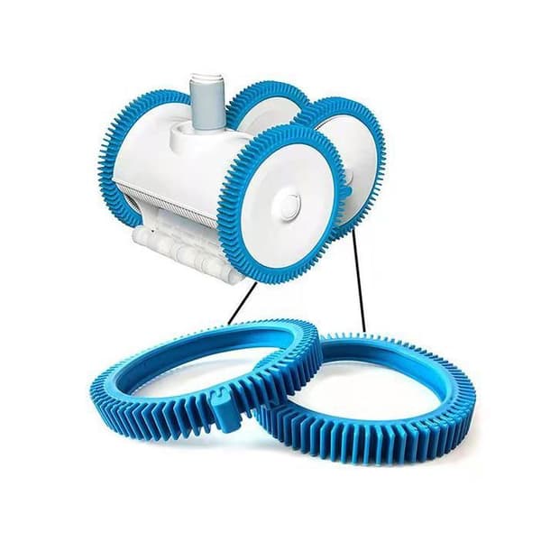 Knobby däck med klack för poolrobot (bakhjul)