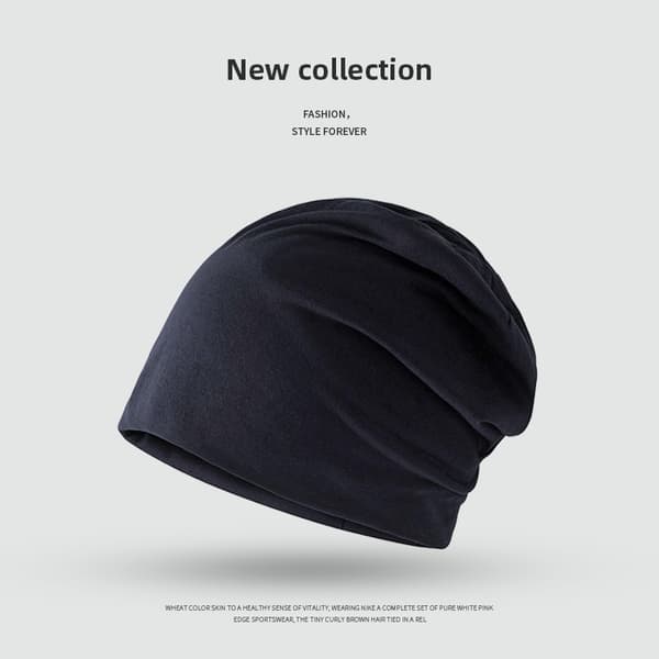 Tynn og slapp lue for vår/sommer Marineblå NavyBlue