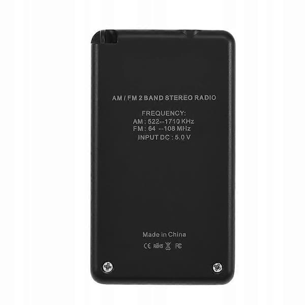 Mini Radio digitaalisella näytöllä