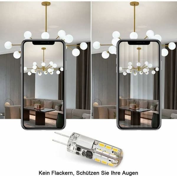 G4 LED-lampa 2W 180LM motsvarande 20W Halogen Varmvit 3000K 10-pack