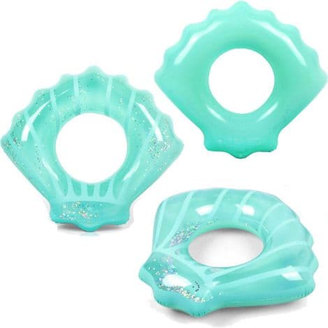 Oppustelig PVC-bøje til voksne, med sæde (70 x 80 cm)