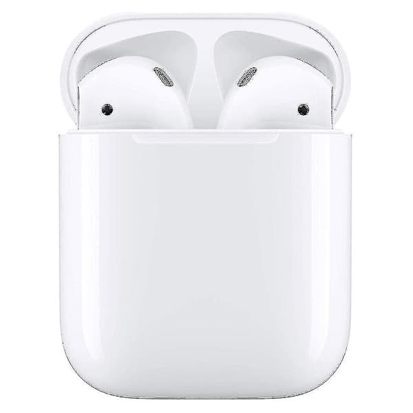 Airpod 2. generasjon Trådløse Ørepropper Vanntette Bluetooth-kompatible Hodetelefoner med Mikrofon