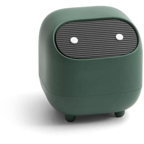 Mini kontorsbehållare med lock, dubbellagers ninjaformad behållare, isolerar effektivt köks- och badrumsdofter.