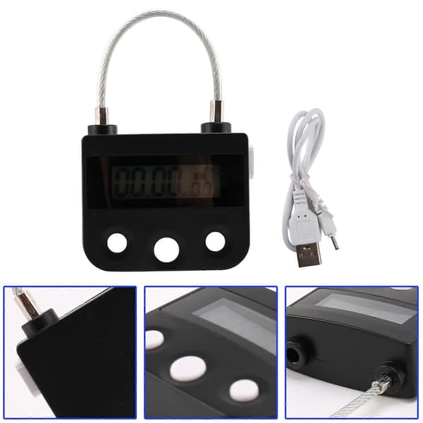 Tidslås Elektronisk Timer Lås Husholdnings Midlertidig Lås Tidslås Elektronisk Lås Nedtælling